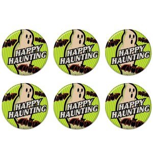 Vintage Halloween Ghost Button (Case of 6)