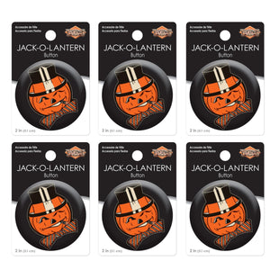 Vintage Halloween JOL Button (Case of 6)