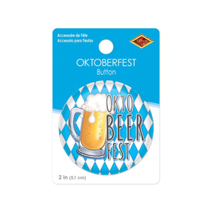 Beistle Oktobeerfest Button