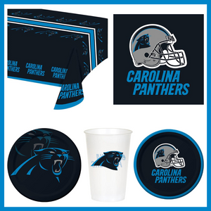 Carolina Panthers 41 Piece Party Pack for 8 Fans