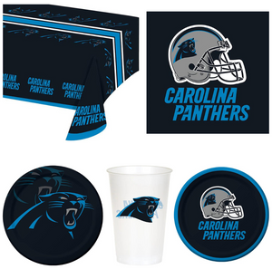 Carolina Panthers 41 Piece Party Pack for 8 Fans