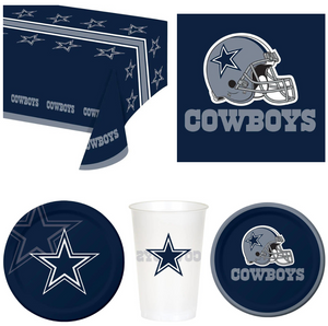 Dallas Cowboys 41 Piece Party Pack for 8 Fans