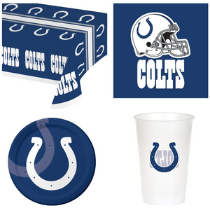 Indianapolis Colts 49 Piece Party Pack for 8 Fans