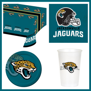 Jacksonville Jaguars 49 Piece Party Pack for 8 Fans