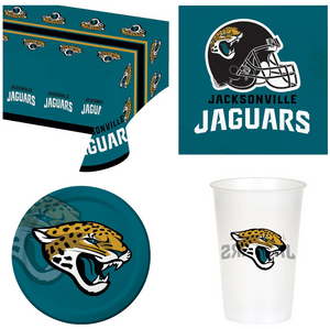 Jacksonville Jaguars 49 Piece Party Pack for 8 Fans