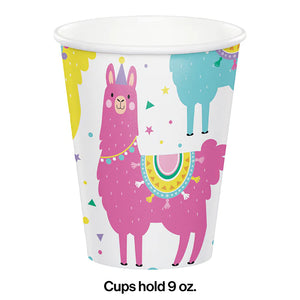 LLama Birthday Party Kit for 8 (48 Total Pieces)