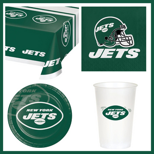 New York Jets 49 Piece Party Pack for 8 Fans