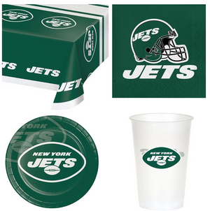 New York Jets 49 Piece Party Pack for 8 Fans