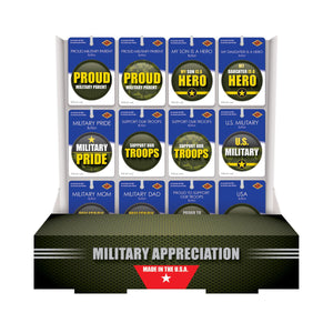 Military Appreciation Counter Display - Each