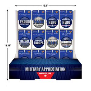 Military Appreciation Counter Display - Each