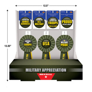 Military Appreciation Counter Display - Each