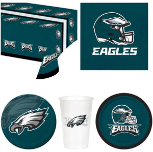 Philadelphia Eagles 41 Piece Party Pack for 8 Fans