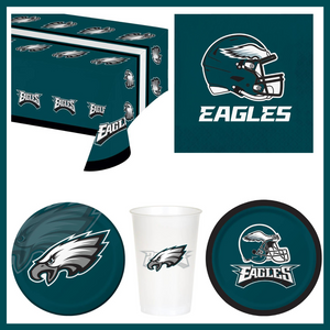 Philadelphia Eagles 41 Piece Party Pack for 8 Fans