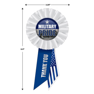 Beistle Military Pride Rosette (Case of 6)