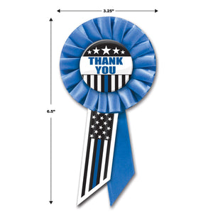 Beistle Thank You Law Enforcement Rosette (Case of 6)