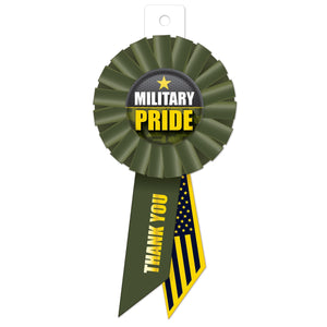 Beistle Military Pride Rosette (Case of 6)