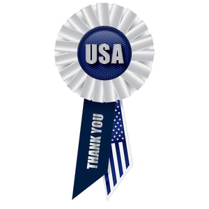 USA Rosette- Navy - Bulk 6 Pack