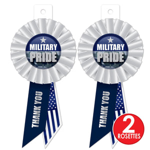 Beistle Military Pride Rosette (Case of 6)