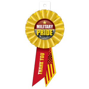 Beistle Military Pride Rosette (Case of 6)