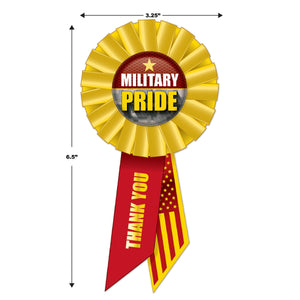 Beistle Military Pride Rosette (Case of 6)