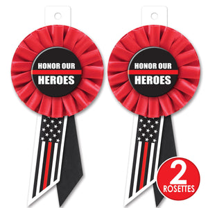 Beistle Honor Our Heroes Rosette (Case of 6)