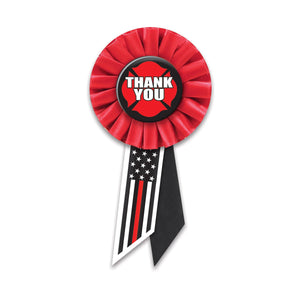 Thank You Firefighters Rosette - Bulk 6 Pack