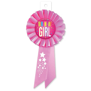 Beistle Birthday Girl Rosette (Case of 6)