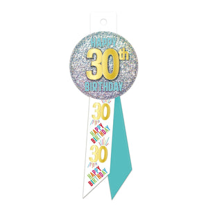 30th Birthday Rosette (Case of 6)