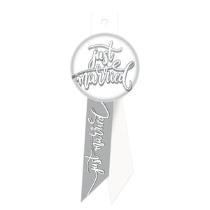 Just Married Rosette (Case of 6)