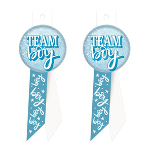 Team Boy Rosette (Case of 6)