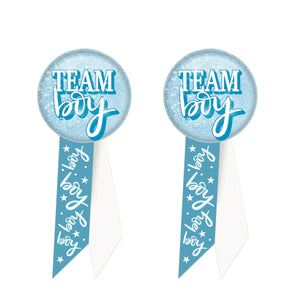 Team Boy Rosette (Case of 6)