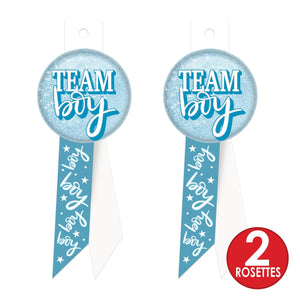 Team Boy Rosette (Case of 6)