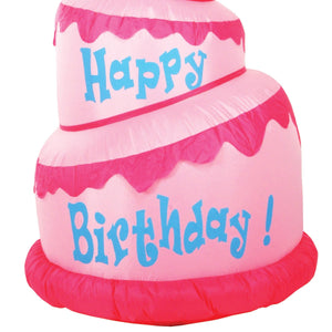 Jumbo Happy Birthday Cake Inflatable