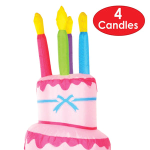 Jumbo Happy Birthday Cake Inflatable