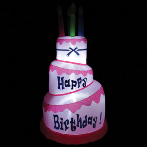 Jumbo Happy Birthday Cake Inflatable