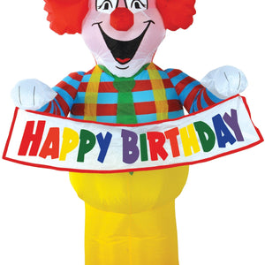 Jumbo Happy Birthday Clown Inflatable