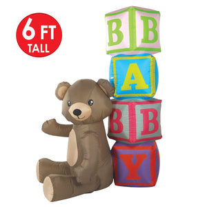 Jumbo Bears & Blocks Inflatable