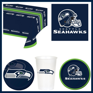 Seattle Seahawks 41 Piece Party Pack for 8 Fans