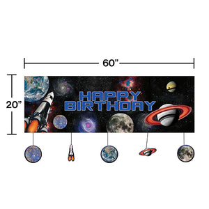 Space Blast Birthday Party Kit for 8 (48 Total Items)