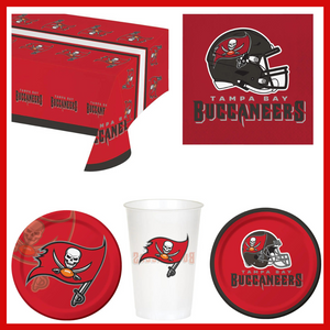 Tampa Bay Buccaneers 41 Piece Party Pack for 8 Fans