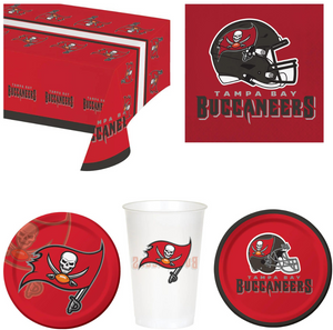 Tampa Bay Buccaneers 41 Piece Party Pack for 8 Fans