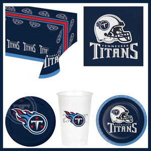 Tennessee Titans 41 Piece Party Pack for 8 Fans