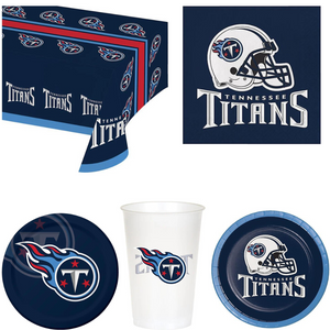 Tennessee Titans 41 Piece Party Pack for 8 Fans