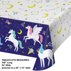 Unicorn Galaxy Birthday Party Kit for 8 (46 Total Items)