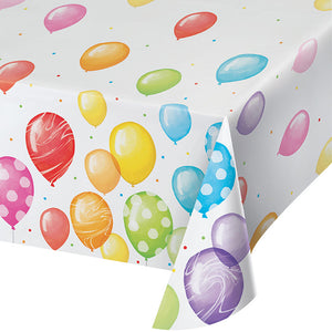 Bulk Pack of 2 Balloon Bash Paper Tablecover