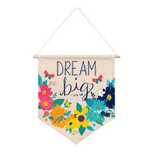 Dolly Parton "Dream Big" Hanging Canvas Sign (1/Pkg)