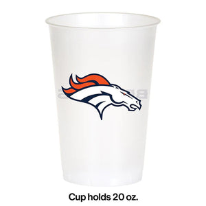 Denver Broncos 41 Piece Party Pack for 8 Fans