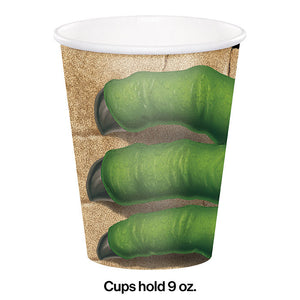 Bulk Pack of 16 Dino Blast Hot/Cold Paper Cups 9 Oz