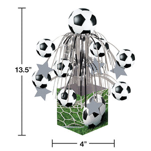 Bulk Pack of 2 Soccer Centerpiece