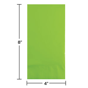 Bulk Pack of 32 Fresh Lime Guest Towel, 3 Ply